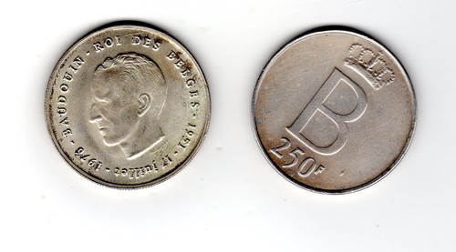 Belgique belgium 250 francs - belgium,