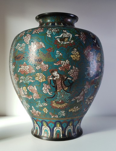 Japon grand vase en bronze - japon,