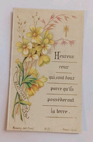 Image pieuse heureux ce qui - image, "