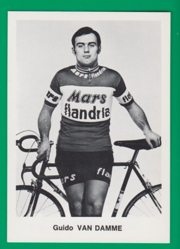 Cyclisme carte cycliste guido - cycliste,