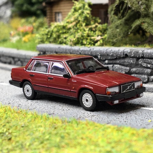 Volvo 740gl 1986 rouge foncé - rouge,