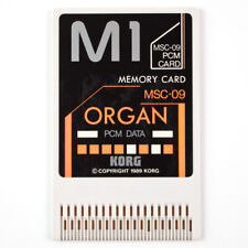 KORG M1 ORGAN ROM Card MSC-09 M1 M1R synthesizer