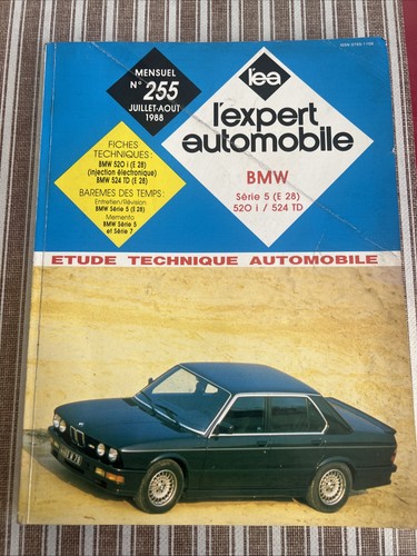 Revue technique bmw 520 - revue, 524