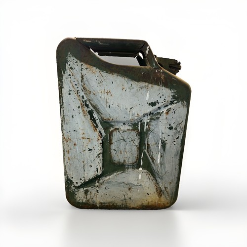 Jerrican militaire vintage 20l - jerrican,