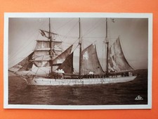 Old postcard Brittany SAINT-MALO A Newfoundland Return of COD BANKS Fishing Boat