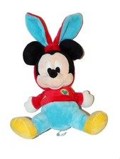 Peluche doudou Mickey rouge