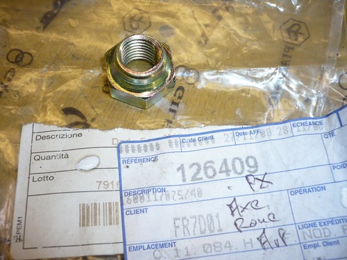Ecrou piaggio 126409 - 1,