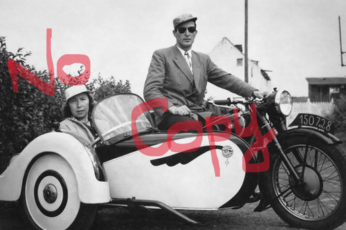 Side car moto bmw - moto, couple