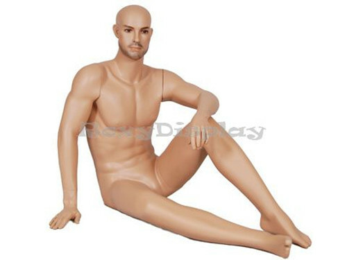 Male sitting pose mannequin - male,