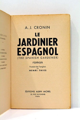 Jardinier espagnol j - le,