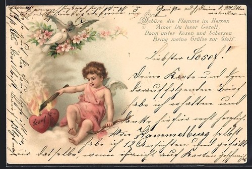 Carte postale amor - carte,