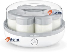 SEVERIN Jg 3518 Yaourt Fabriquant Plastique Blanc/Gris [Énergie Classe B]