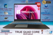 ACER Aspire 5 Windows 11 24H2 Pro 4GB Ram 256GB SSD i5 8th gen QUAD CORE FAST PC