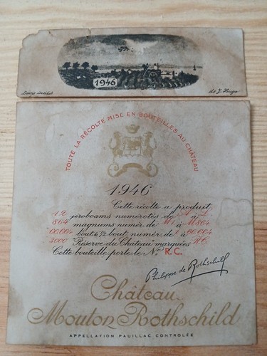 Etiquette Chateau Mouton