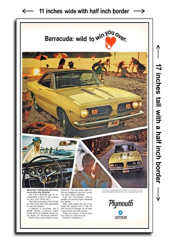1967 plymouth barracuda - plymouth,