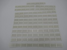 14 Grey Fence Barriers - H0 Scale