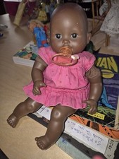 POUPON COROLLE TIDOO BAIN 2003 NOIR  30 CM DORMEUR  NUQUE GRAVE COROLLE M.-10