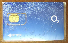 O2 CARTE SIM GSM NEUVE TELECARTE SCHEDA PAY PHONE CARD TELEFONKARTE TARJETA