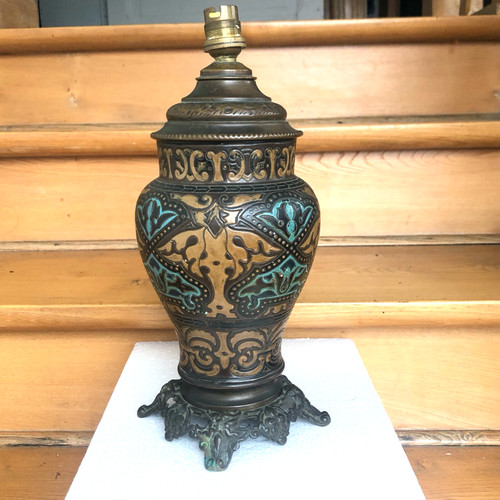 Lampe art nouveau - lampe,