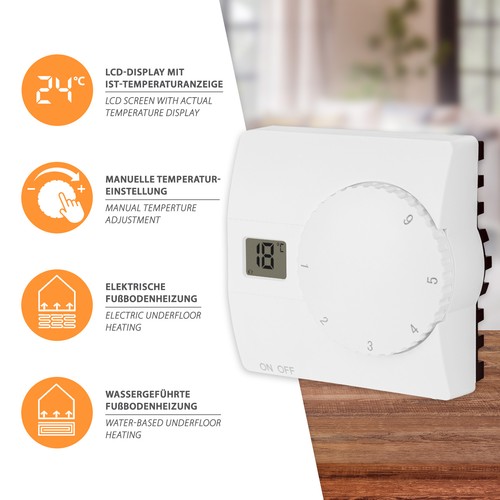 Thermostat salle commande - salle,