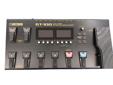 Processeur d'effets d'ampli BOSS GT-100 COSM effet guitare multi-effets testé