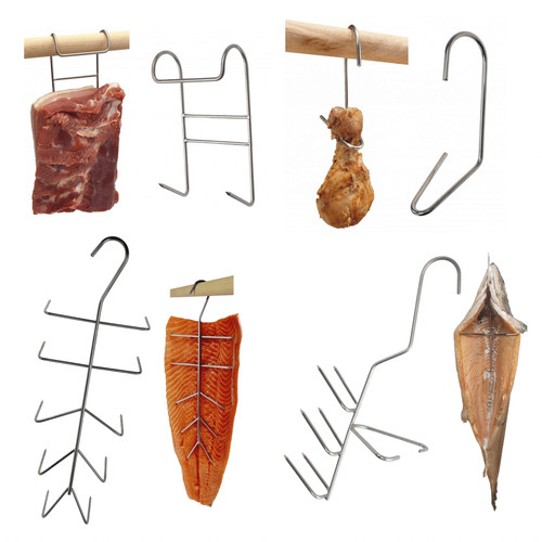 Crochets pour fumer viande - la,
