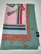 DESIGUAL BY GAI MATTIOLO SCARF SCARVES SCARF RECTANGLE SILK MADE IN ITALY