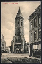 CPA Ostende, La vieille Eglise
