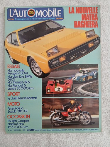Automobile 324 5 1973 - l'automobile, n°324