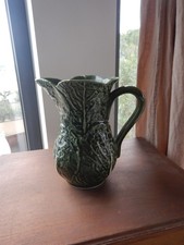 pichet barbotine motif chou