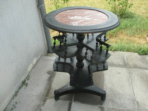 Antique furniture shelf