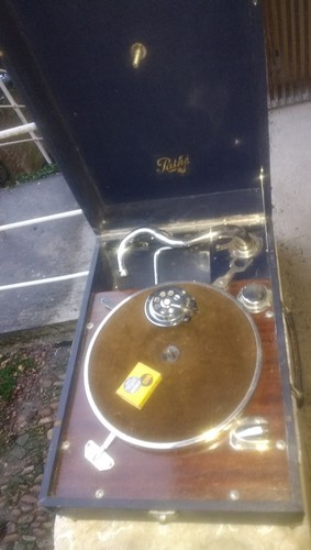 Ancien gramophone pathé - gramophone,