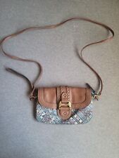 Chaps Small Crossbody Bag Pre-owned  Striking and cute geometric designs,florial