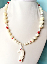 Collier perles fines en  Nacre