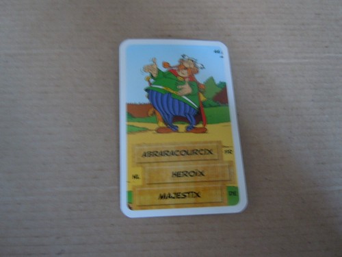 Carte cora match astérix - carte,