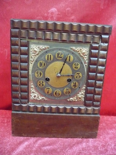 Vieux horloge cheminée - horloge, de