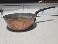 9" Vintage Made in France The Bridge Company/Co Mauviel Copper Windsor Pan