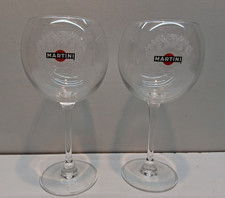 MARTINI Lot de 2 verres cocktail  vintage 47 cl dans carton d'origine