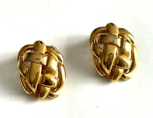 Boucle oreille doré - d'oreille, vintage