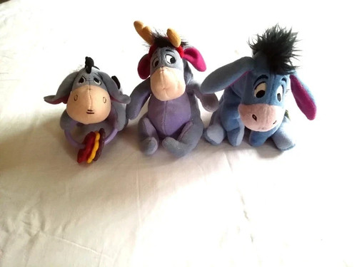 Lot peluches bourriquet - lot,