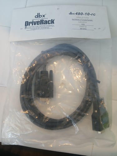 Dbx driverack 480 null - dbx,