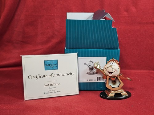 Disney wdcc cogsworth just in - wdcc, "just