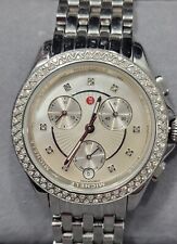 Michele Belmore .38 Ct Diamond Bezel Mww29B000018 Swiss Quartz Ladies Watch 