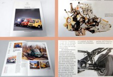1994 Mercedes Benz MB100D 210 - 410D 510 - 814DA Transporter Brochure