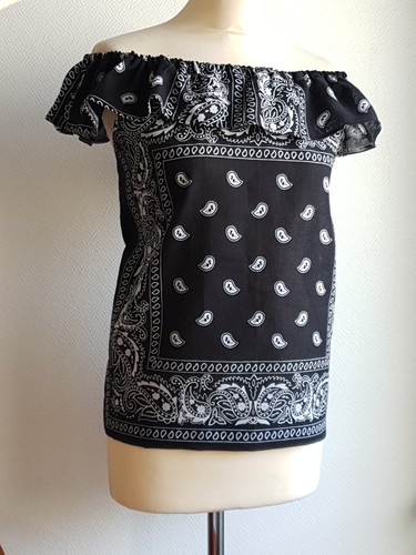 Haut coton bandanas - haut,