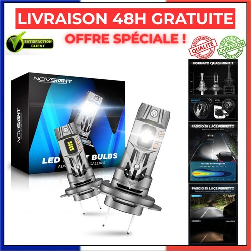 Ampoules led novsight 6500 - h7,