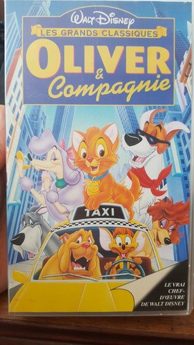 Vhs disney oliver et - disney,