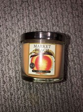 *New* MARKET PEACH ~ 4 oz. Single Wick Candle ~ Bath & Body Works