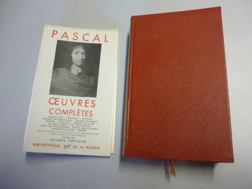 Pascal œuvres complètes - pascal,