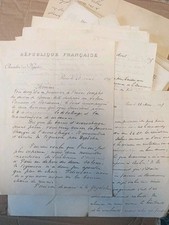 Georges Berger, 1835-1910 ,Député, Lot De 15 Lettres